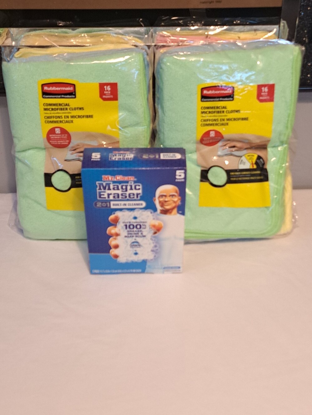 Mr. Clean Magic Erasers Microfiber Cloths Bundle New